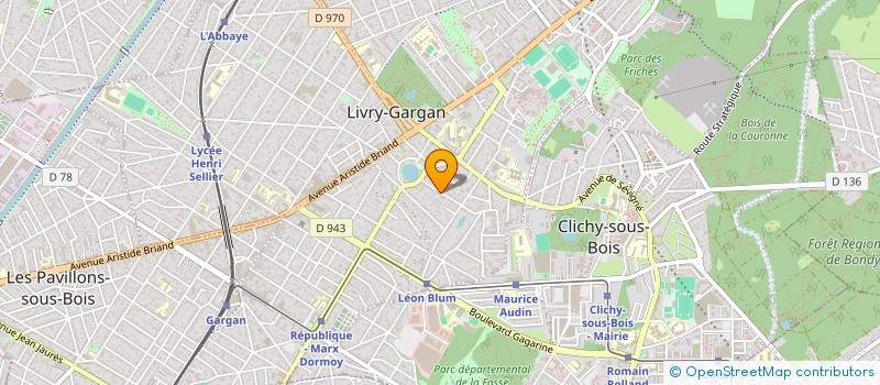 localisation de l'entreprise MONSIEUR THEO BARBIER--BROUSSE  LIVRY-GARGAN