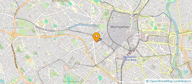 localisation de l'entreprise MONSIEUR THEO BARNAUD à MONTPELLIER