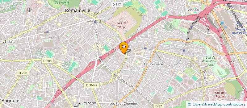 localisation de l'entreprise MONSIEUR THEO BARREAU à ROMAINVILLE