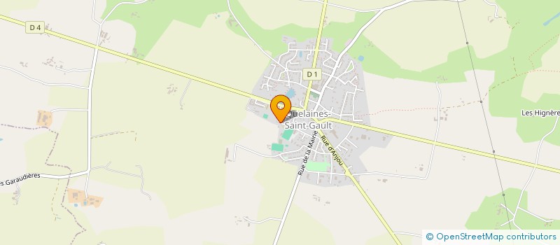 localisation de l'entreprise MONSIEUR THEO BARRIER  QUELAINES-SAINT-GAULT