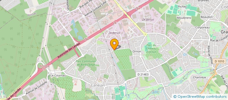 localisation de l'entreprise MONSIEUR THEO BARRIOS  CANEJAN