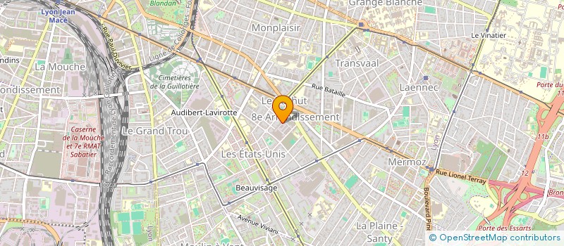 localisation de l'entreprise MONSIEUR THEO BARTHE  OYONNAX