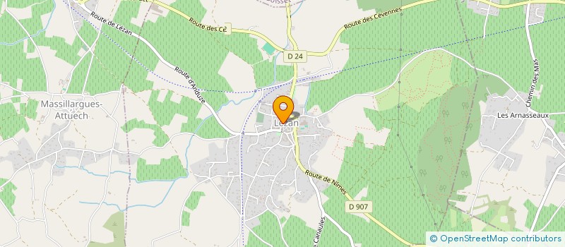 localisation de l'entreprise MONSIEUR THEO BAUDRY  LEZAN