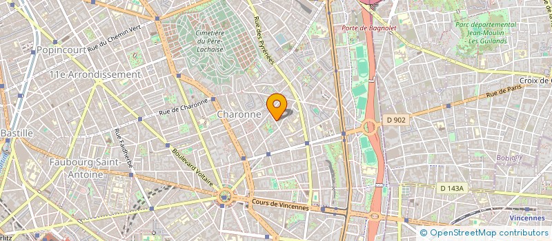 localisation de l'entreprise MONSIEUR THEO BELLEMARE  PARIS