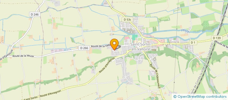 localisation de l'entreprise MONSIEUR THEO BENARD  SAINT-SORLIN-EN-VALLOIRE