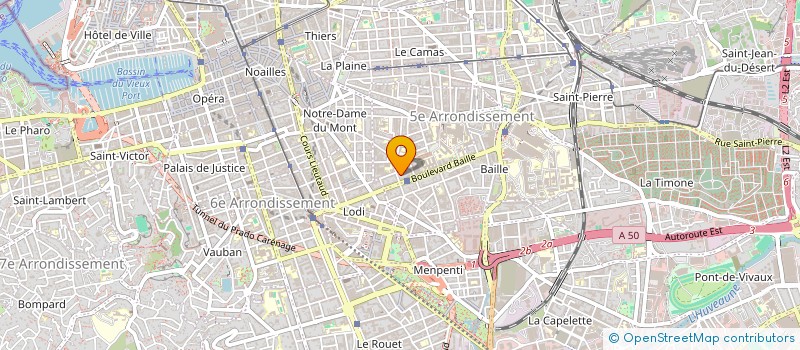 localisation de l'entreprise MONSIEUR THEO BENECH  MARSEILLE