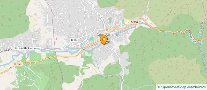 localisation de l'entreprise MONSIEUR THEO BENNICI  SAINT-ZACHARIE