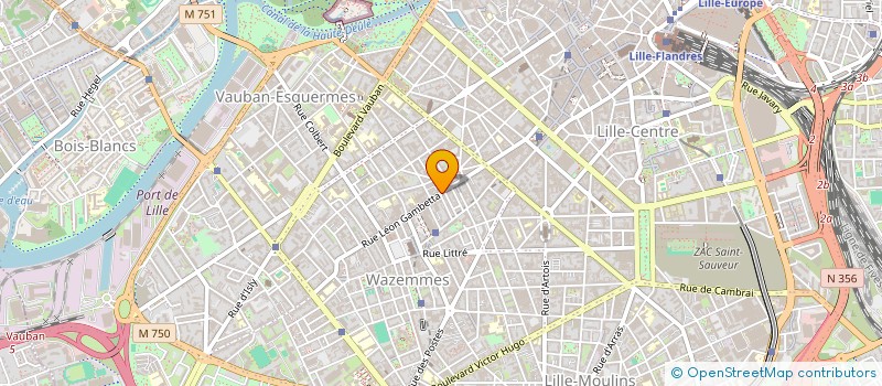 localisation de l'entreprise MONSIEUR THEO BERKHOUT à LILLE
