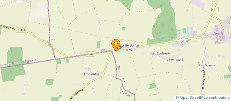 localisation de l'entreprise MONSIEUR THEO BERNARD à JOUY