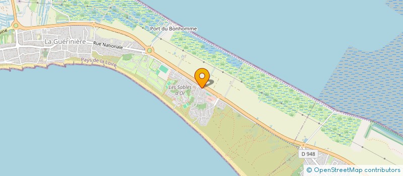 localisation de l'entreprise MONSIEUR THEO BERNAUDEAU  LA GUERINIERE