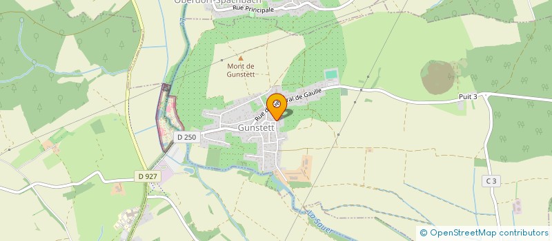 localisation de l'entreprise MONSIEUR THEO BERNHARD  GUNSTETT