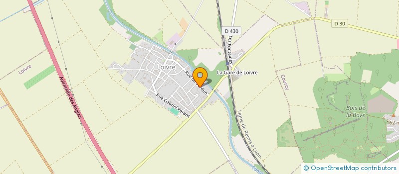 localisation de l'entreprise MONSIEUR THEO BERNONVILLE  LOIVRE