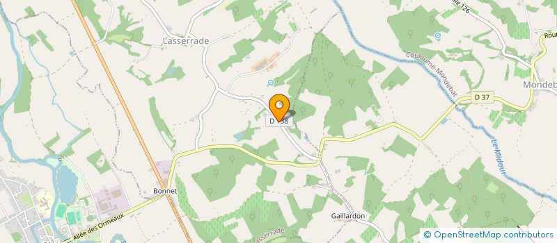 localisation de l'entreprise MONSIEUR THEO BERTIN  LASSERRADE