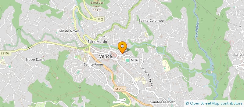 localisation de l'entreprise MONSIEUR THEO BESNIER à VENCE