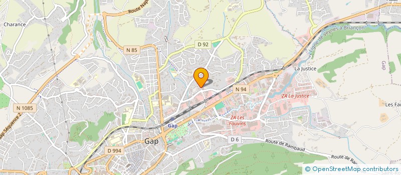 localisation de l'entreprise MONSIEUR THEO BETTI  GAP