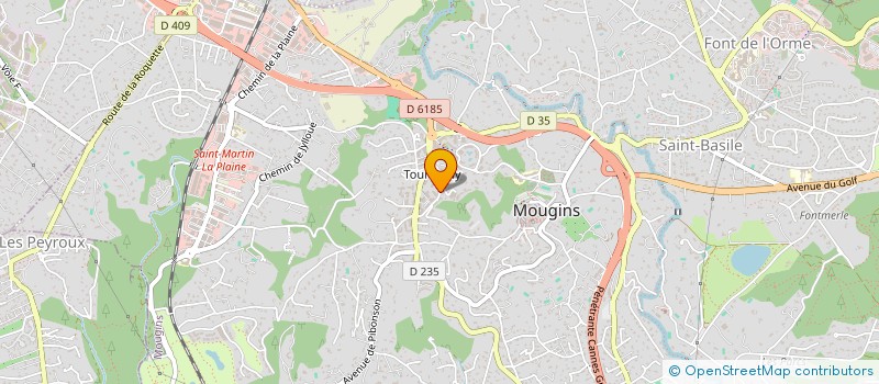 localisation de l'entreprise MONSIEUR THEO BHUTTORAH à MOUGINS