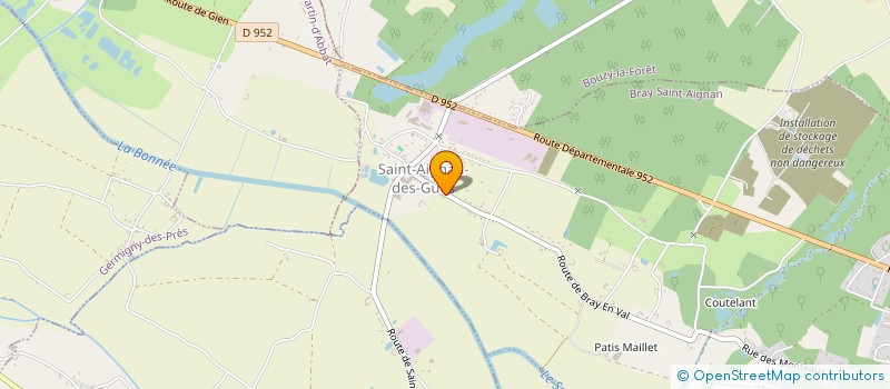 localisation de l'entreprise MONSIEUR THEO BILLARD à BRAY-SAINT-AIGNAN