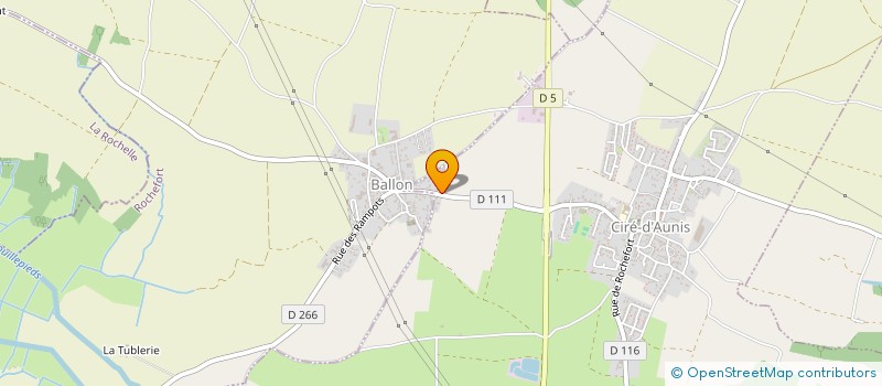 localisation de l'entreprise MONSIEUR THEO BLANCHARD  CIRE-D'AUNIS