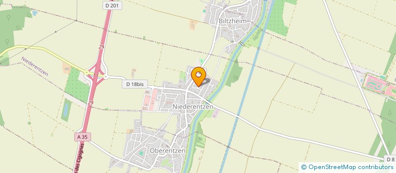 localisation de l'entreprise MONSIEUR THEO BLONDEL  NIEDERENTZEN