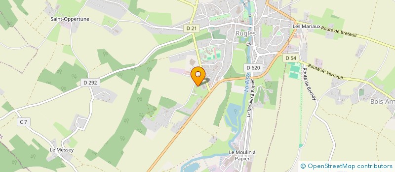 localisation de l'entreprise MONSIEUR THEO BOBEE  RUGLES