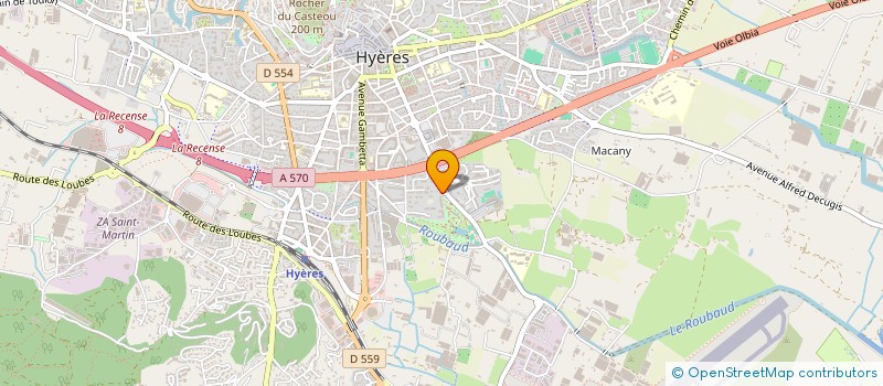 localisation de l'entreprise MONSIEUR THEO BOCQUET  HYERES