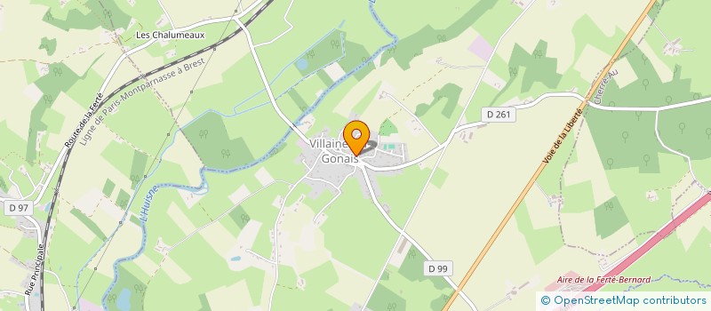 localisation de l'entreprise MONSIEUR THEO BODIN  SAINT-MARTIN-DES-MONTS