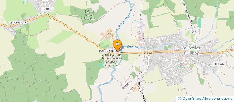 localisation de l'entreprise MONSIEUR THEO BOILEAU  COURCELLES-CHAUSSY