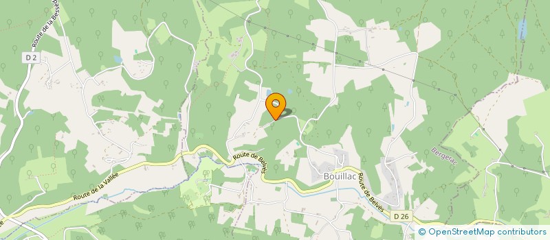 localisation de l'entreprise MONSIEUR THEO BOLLEGUE  BOUILLAC
