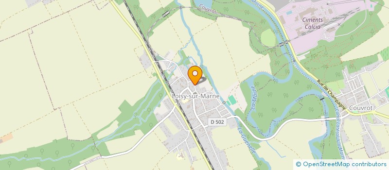 localisation de l'entreprise MONSIEUR THEO BONETTI à LOISY-SUR-MARNE