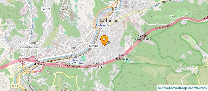 localisation de l'entreprise MONSIEUR THEO BONTEMPS à LA TRINITE