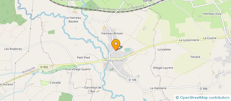 localisation de l'entreprise MONSIEUR THEO BORDAIS  NEGREVILLE