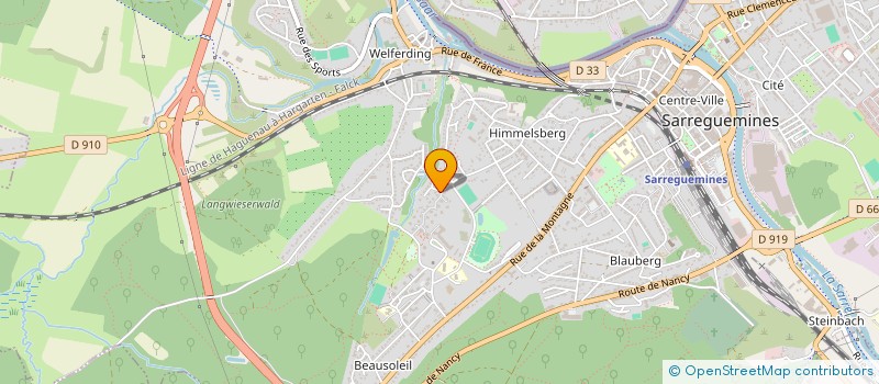 localisation de l'entreprise MONSIEUR THEO BORILE à SARREGUEMINES