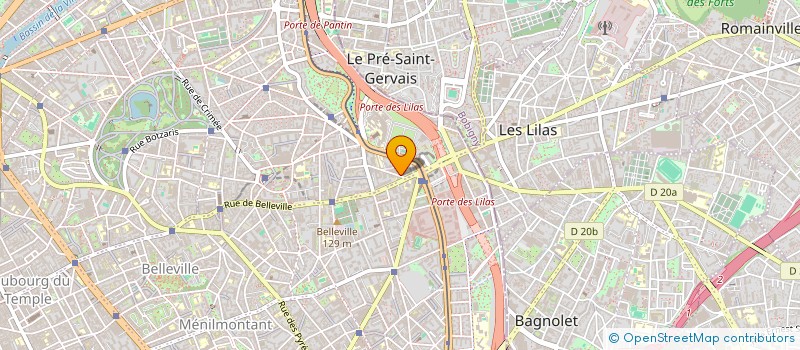 localisation de l'entreprise MONSIEUR THEO BORRAGINI  PARIS