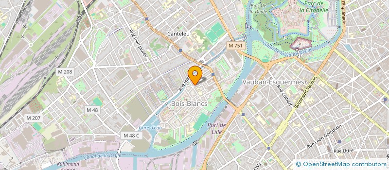 localisation de l'entreprise MONSIEUR THEO BOUBOUNELLE à LILLE