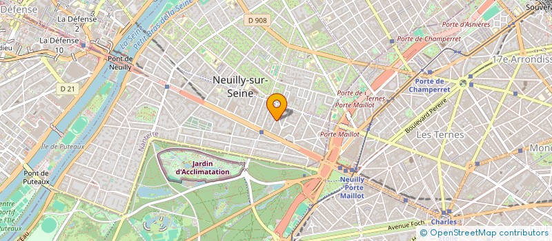 localisation de l'entreprise MONSIEUR THEO BOUCHENCHEN à NEUILLY-SUR-SEINE