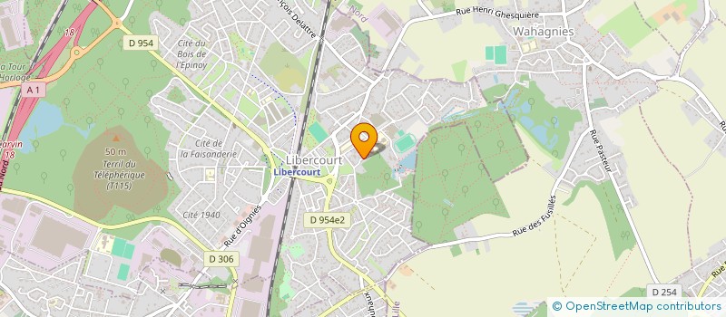 localisation de l'entreprise MONSIEUR THEO BOUQUET  LIBERCOURT