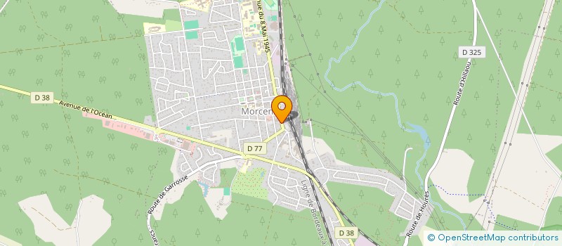 localisation de l'entreprise MONSIEUR THEO BOURGUET  MORCENX-LA-NOUVELLE