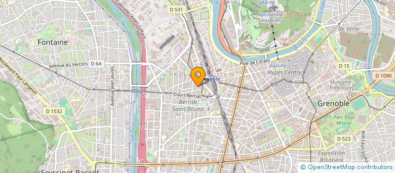 localisation de l'entreprise MONSIEUR THEO BRONNER  GRENOBLE