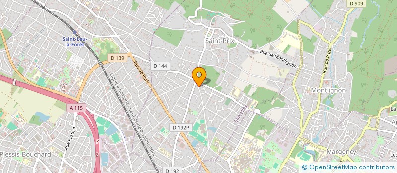 localisation de l'entreprise MONSIEUR THEO BROSSOLETTE  SAINT-PRIX