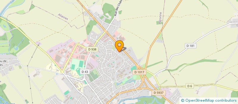 localisation de l'entreprise MONSIEUR THEO BRUET  PERONNE