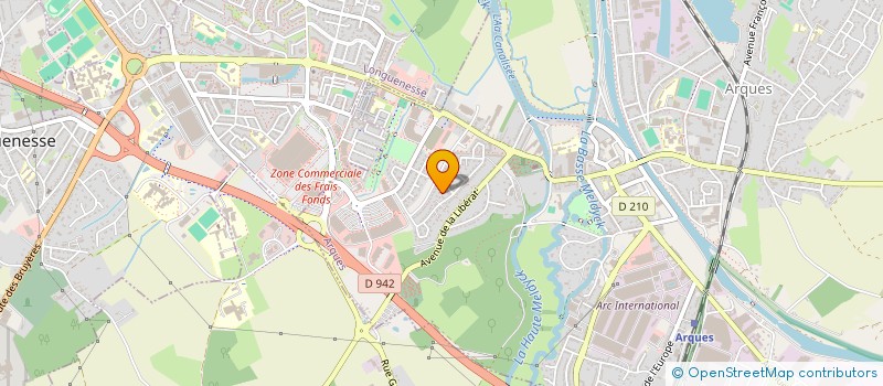 localisation de l'entreprise MONSIEUR THEO BRULIN  ARQUES