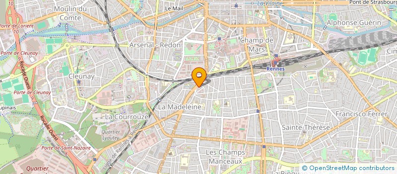 localisation de l'entreprise MONSIEUR THEO BRUNCHER  RENNES