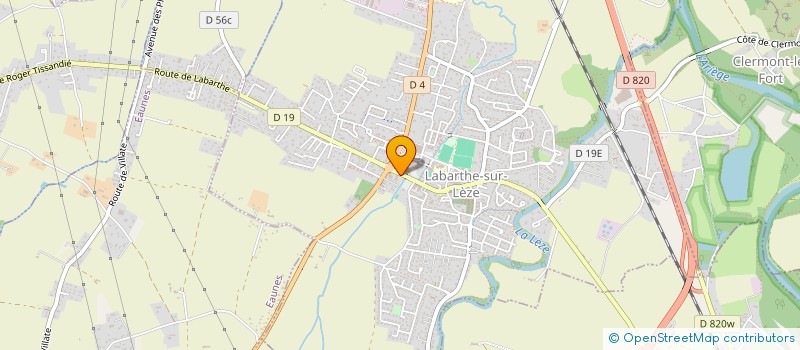 localisation de l'entreprise MONSIEUR THEO BUCHOUD  LABARTHE-SUR-LEZE