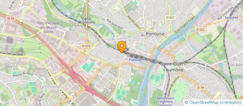 localisation de l'entreprise MONSIEUR THEO BURGUIERE  HEROUVILLE-EN-VEXIN