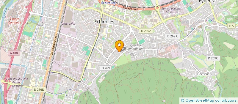 localisation de l'entreprise MONSIEUR THEO BUSSMANN à ECHIROLLES