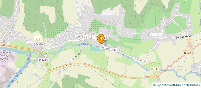 localisation de l'entreprise MONSIEUR THEO CAMPOPIANO  LAY-SAINT-CHRISTOPHE