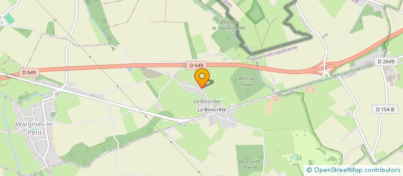 localisation de l'entreprise MONSIEUR THEO CARIN à WARGNIES-LE-PETIT