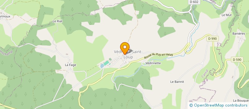 localisation de l'entreprise MONSIEUR THEO CARMONA à VEDRINES-SAINT-LOUP