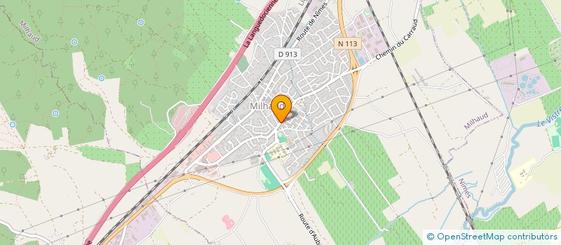 localisation de l'entreprise MONSIEUR THEO CARNEIRO PEREIRA DA COSTA  MILHAUD