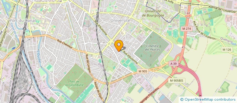 localisation de l'entreprise MONSIEUR THEO CARNET à DIJON